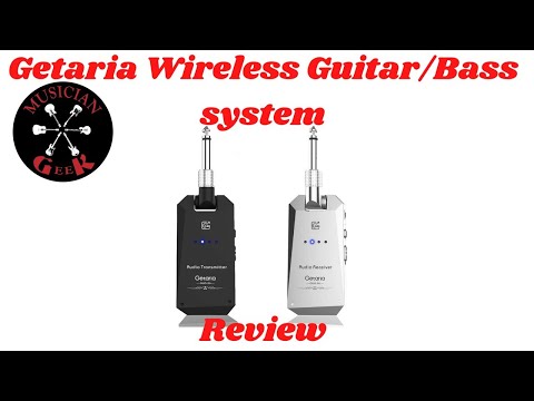 Getaria Wireless Guitar/Bass system Review