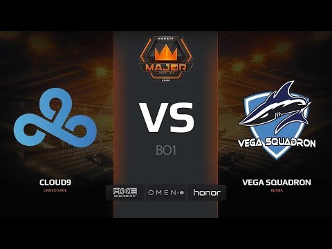 Cloud9 vs Vega Squadron | FACEIT Major 2018 | Legends - Day 1 | Best Moments | Highlights | CS:GO