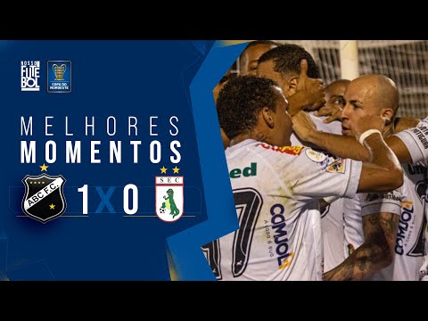 Gols e lances de ABC-RN x Sousa