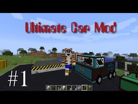 Ultimate Car Mod Showcase #1 - Fuel Production (Minecraft 1.12.2)