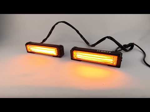 Проблесковые фары - вспышки Samrai 26-2C-2B (комплект 2 шт) , 16,5 см, 18 режимов