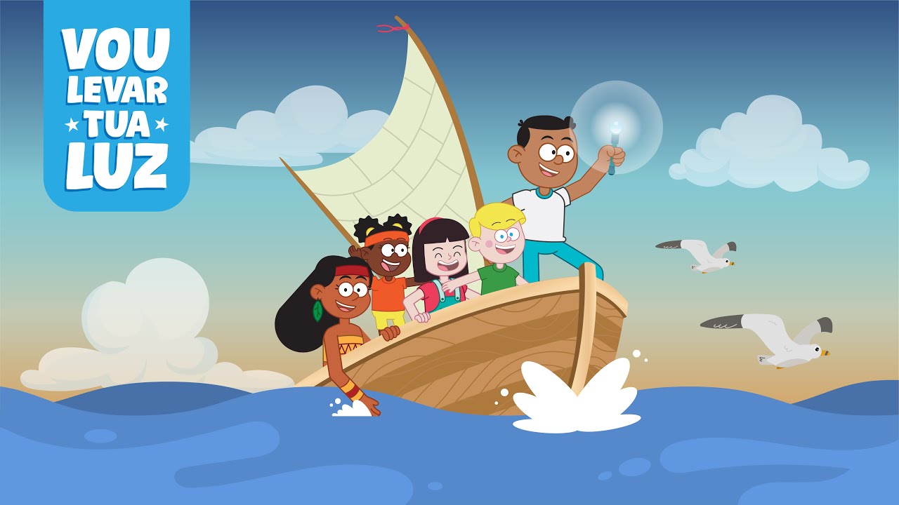 VOU LEVAR TUA LUZ - A TURMA DO DAVI | Música Gospel Infantil (Música de Missões para Crianças)