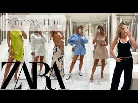 ZARA HUGE Summer   | TRY ON HAUL| outfit ideas