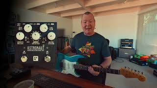 Video thumbnail for A+ by Shift Line: ASTRONAUT V Stereo Multiverb Space Unit (Chatty Demo) by Brett Kingman