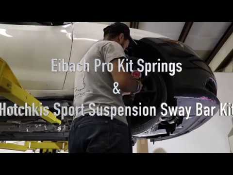 Eibach Springs & Hotchkis Sway Bar Kit Install 2013 Dodge Dart