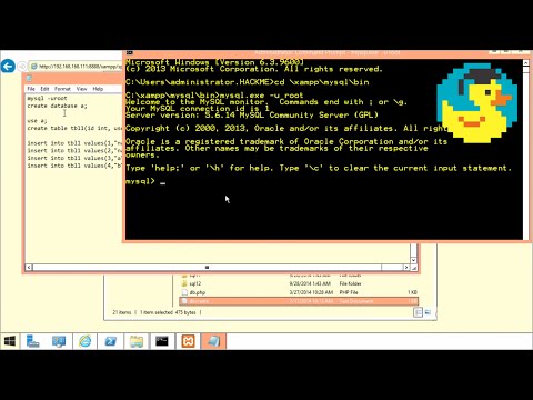 Let's set up our test environment for SQL injection - Mastering SQL injection