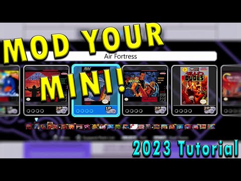 Add games to your Mini NES, SNES, and Genesis/ MegaDrive with Hakchi CE! | 2023 Tutorial