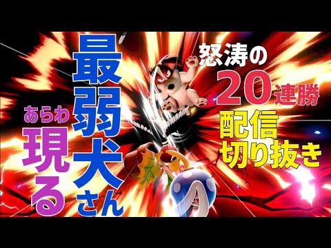 最弱犬さん最強過ぎる件についてててってー!!!【スマブラ配信切抜】