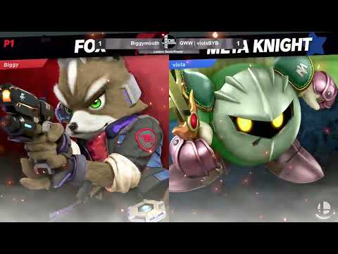 Domino Effect 19 - Biggymouth Fox vs GWW | violaBYB (Meta Knight) - Losers SemiFinals