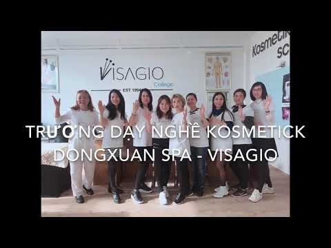 TRƯỜNG DẠY NGHỀ KOSMETICK  VISAGIO DO JOBCENTER TÀI TRỢ 100%