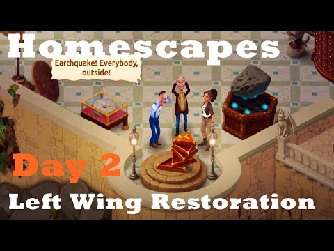 Homescapes Movie New Area Day 2 Story HD | Left Wing Restoration New Relative - Rachel Barrow | Ios