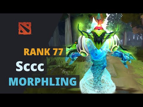Sccc (Rank 77) plays Morphling Dota 2 Full Game