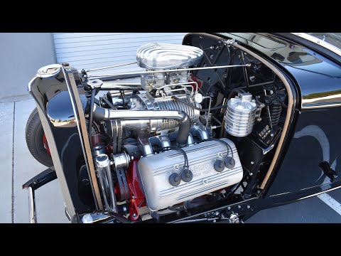 1932 Ford High-Boy Roadster "Historic Hot-Rod" 258 Ardun Flathead V8 S.C.O.T. Supercharged