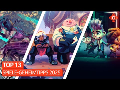 13 Spiele-Geheimtipps 2025, die du nicht verpassen darfst