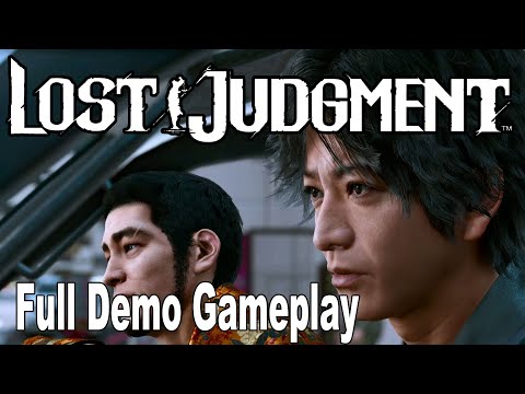 Lost Judgment - Full Gameplay Demo Walkthrough [HD 1080P]