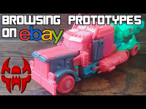 Browsing Transformers Prototypes on eBay