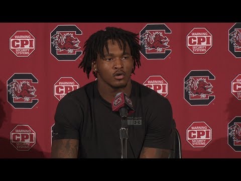 POSTGAME: Shi Smith, Rico Dowdle on Coastal Carolina — 9/1/2018