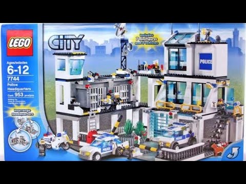 Lego speed build 7744 Police Headquarters