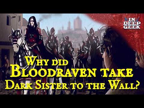 Why was Bloodraven allowed to take Dark Sister to the Wall?
