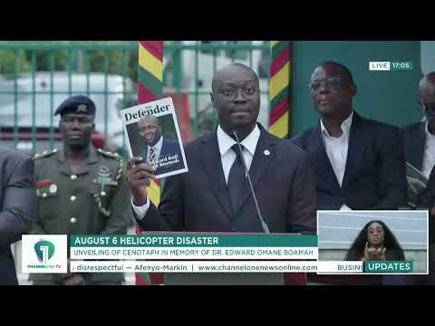 WATCH: Special Edition of The Defender Launched in Honour of Omane Boamah