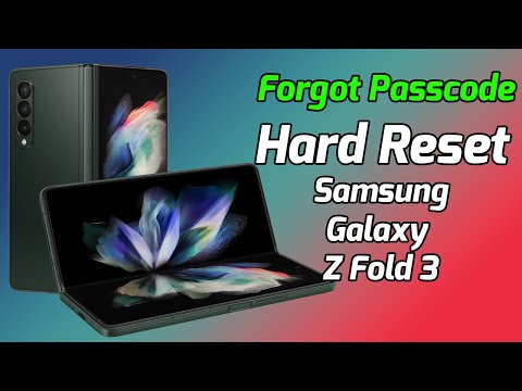 How to Hard Reset Samsung Galaxy Z Fold 3 & Samsung Galaxy Z Fold 4 | Forgot Password