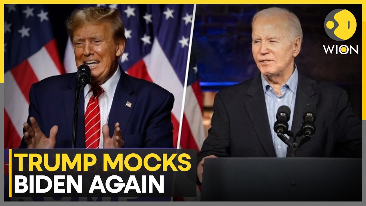 Donald Trump Mocks Joe Biden Again, Says 'Biden Was Incapable Of Signing His Own Name'  | WION