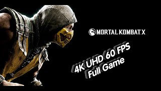 Mortal Kombat XL Towers Kenshi Mid Level in 4K UHD 60FPS Full Game