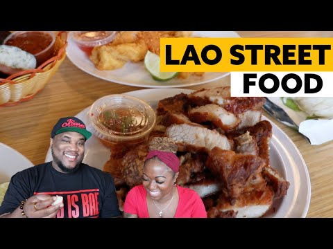 WE TRIED LAO FOOD FOR THE FIRST TIME | FOOD IS BAE | SNACKBOXE BISTRO