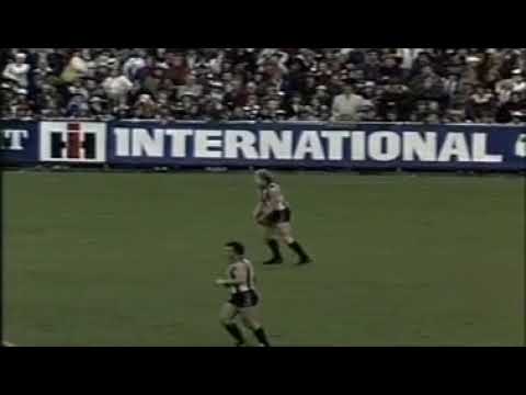 1979 VFL Round 6. Collingwood v Essendon at Victoria Park. ABC tv show The Winners highlights.
