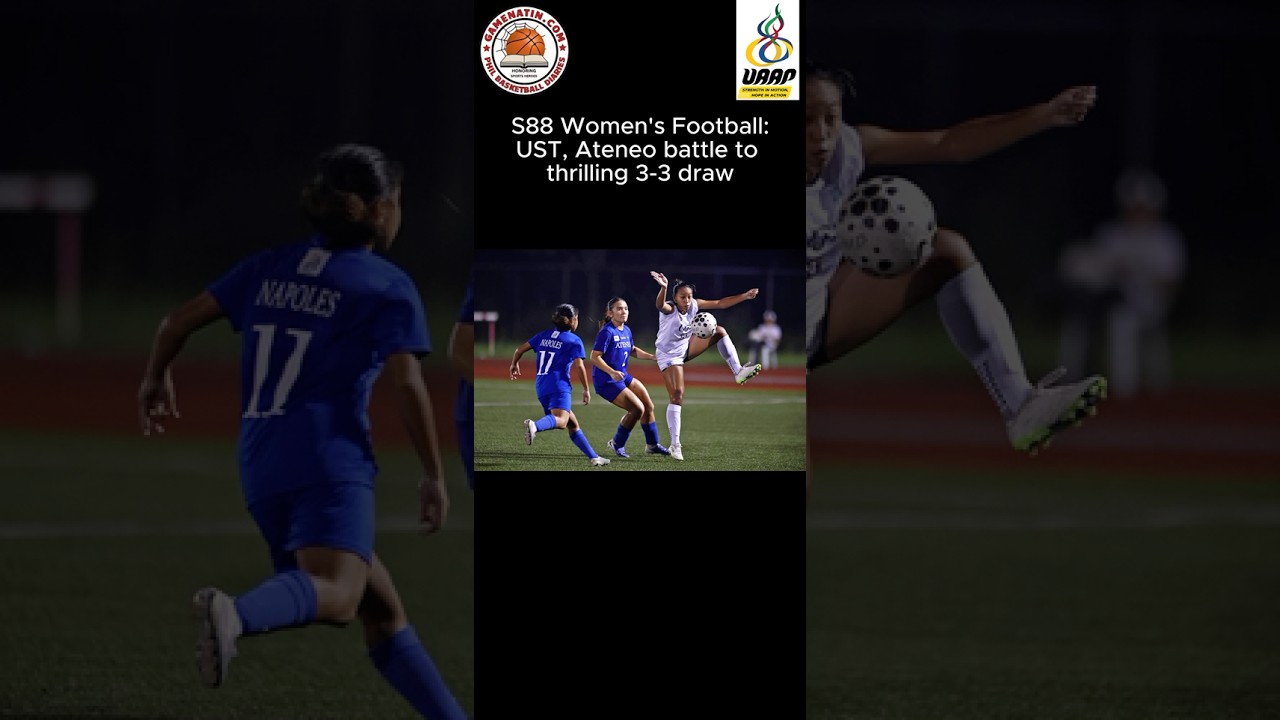 UAAP Women's Football: Ateneo and UST battle to a thrilling draw