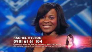 The X Factor - Week 6 Act 4 - Rachel Hylton | &quot;You Know I&#39;m No Good&quot;
