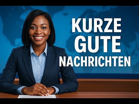 Kurze Gute Nachrichten heute | 5 positive News