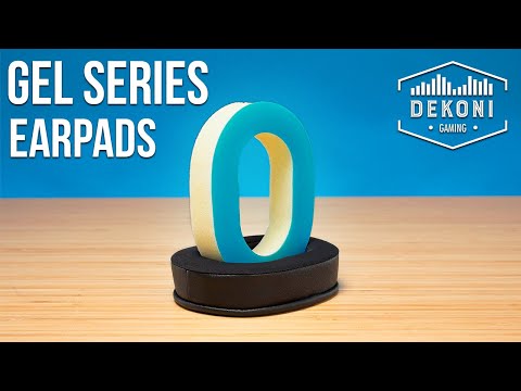 Dekoni Audio Gel Series Earpads Audio Technica ATHM Headphones