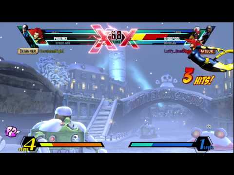Ultimate Marvel vs Capcom 3 (PS3) -- Non-Ranked Matches 152 - Trenchcoats Galore