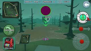 Disc Golf Valley Ace on a par 4