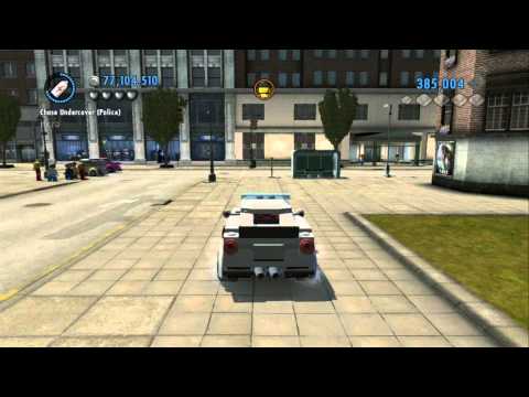 LEGO City Undercover (Wii U) - Unlocking All Compact Vehicles (All Vehicle Token Locations)