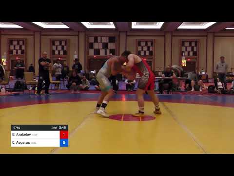 87 Kg Rr Rnd 2 - Gevorg Arakelov, New York Vs Christos Avgeros, Buies Creek Wrestling Club 1f13