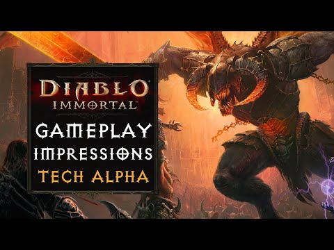 Diablo Immortal Gameplay Impressions: Tech Alpha Classes, Controls - Should you play Diablo Mobile?