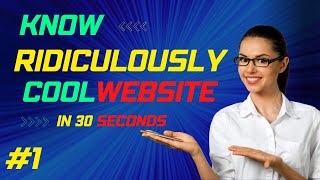 know this ridiculously cool website with in 30 seconds #coolwebsites #website #useful #youdontknow