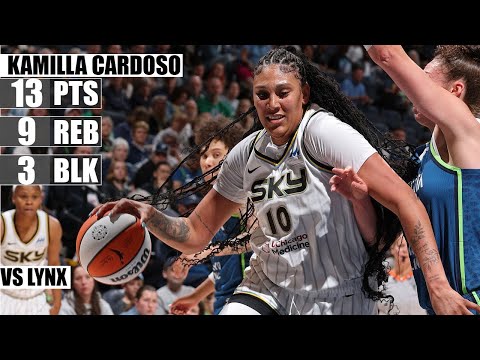 Kamilla Cardoso (13 PTS / 9 REB / 3 BLK) vs Minnesota Lynx [5/10/25] Preseason