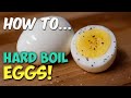 How To Cook PERFECT BOILED EGGS EVERY TIME HARD BOILED EGGS Dad Bod Basics