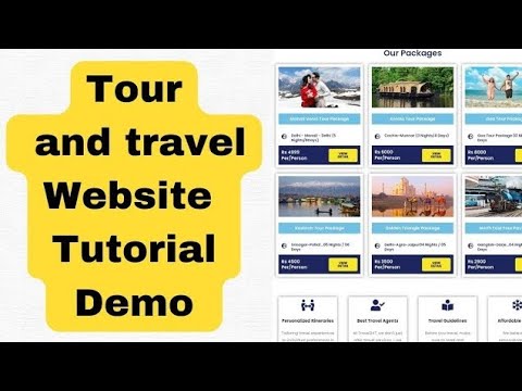 Tours website project by 24siteshop