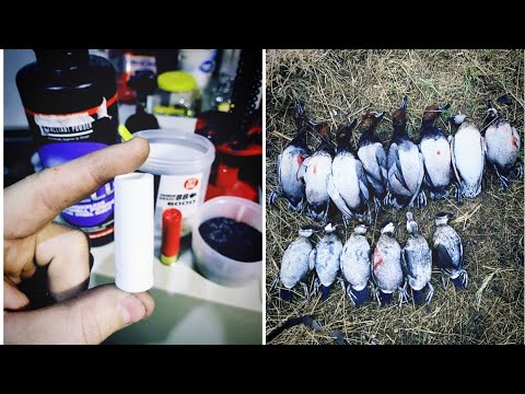 The Best Steel Shot Wad Ever Made-- TPS White Lightning ⚡ Loading 3.5" 12 Gauge.