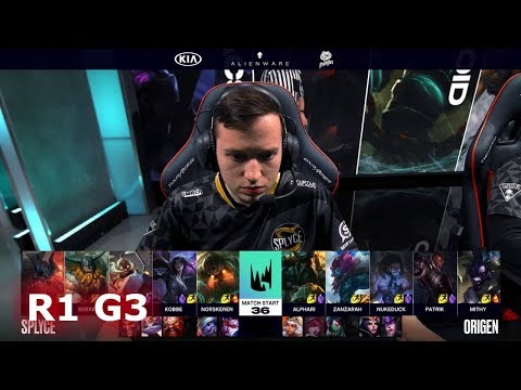 Origen vs Splyce - Game 3 | Round 1 S9 LEC Regional Qualifier for Worlds 2019 | OG vs SPY G3