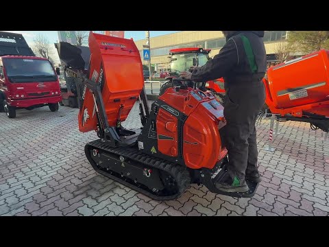 MOTOCARRIOLA CINGOLATA CORMIDI CMF 1600 - CASSONE DUMPER - AUTOCARICANTE - NUOVA da Giordano Cairo