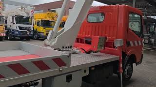 Multitel 160 ALU Nissan Cabstar 35.13 NT400 lastbilmonteret lift til salg - Billede 4 | Machineryline DK Multitel 160 ALU Nissan Cabstar 35.13 NT400 lastbilmonteret lift | Billede 4 - Machineryline