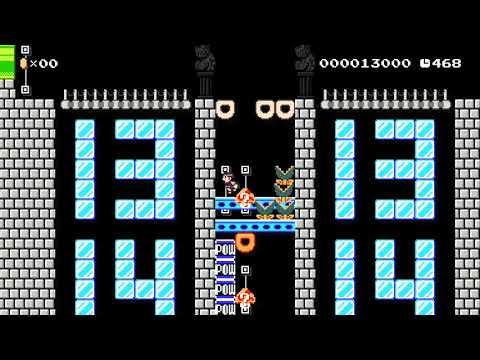 しりとりチェンジ　-20 changes ＜４＞- by a2a2 - SUPER MARIO MAKER - NO COMMENTARY 1bc 1bc