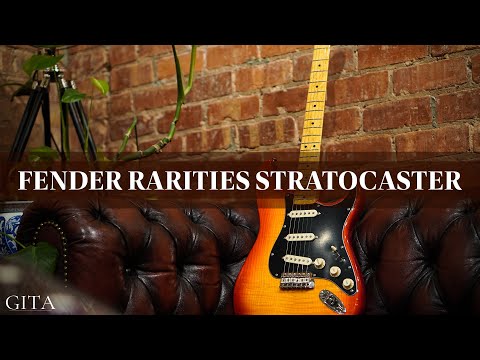 Fender Rarities Stratocaster In Plasma Red Burst - Guitars In The Attic