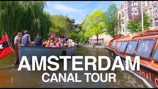 [4K] Relaxing virtual Amsterdam by canal