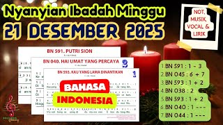 Download lagu Nyanyian Ibadah Minggu | 21 DESEMBER 2025 | HKBP | Bahasa Indonesia | Not, Musik, Vocal dan Lirik mp3 Download lagu Nyanyian Ibadah Minggu | 21 DESEMBER 2025 | HKBP | Bahasa Indonesia | Not, Musik, Vocal dan Lirik mp3